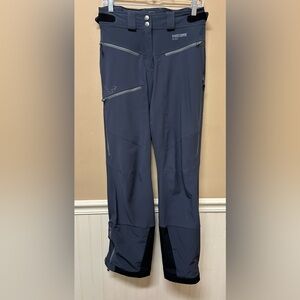 Dynafit Chugach Windstopper Snow Pants Mens XS Gray  Softshell Ski